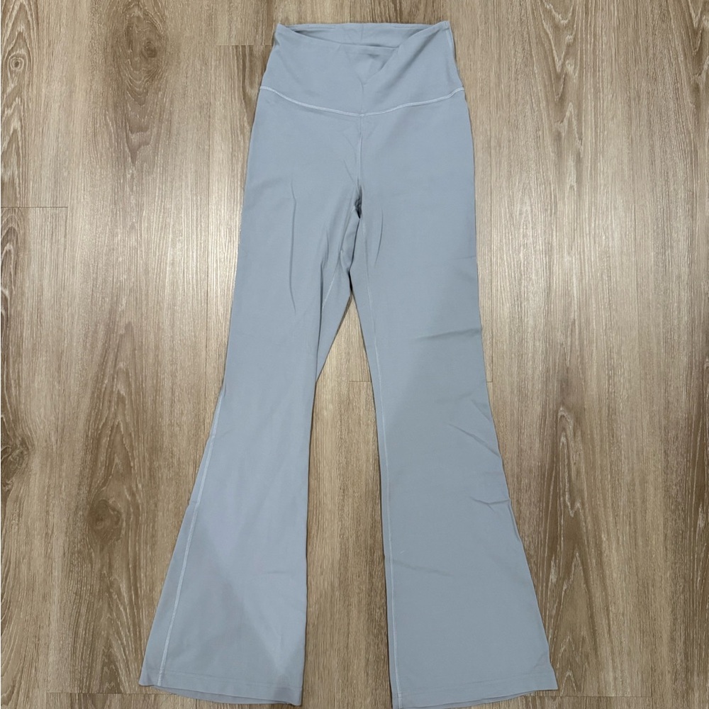 Lululemon Light Gray Flared Pants